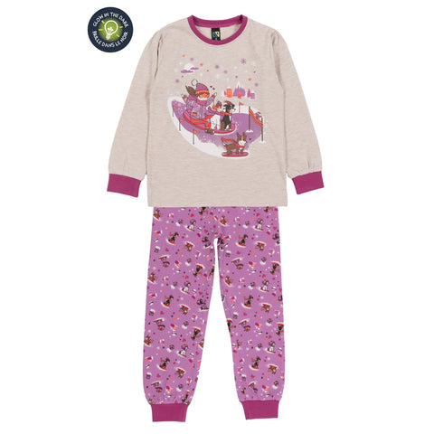 Pyjama bébé Bébé Fille Beige chiné